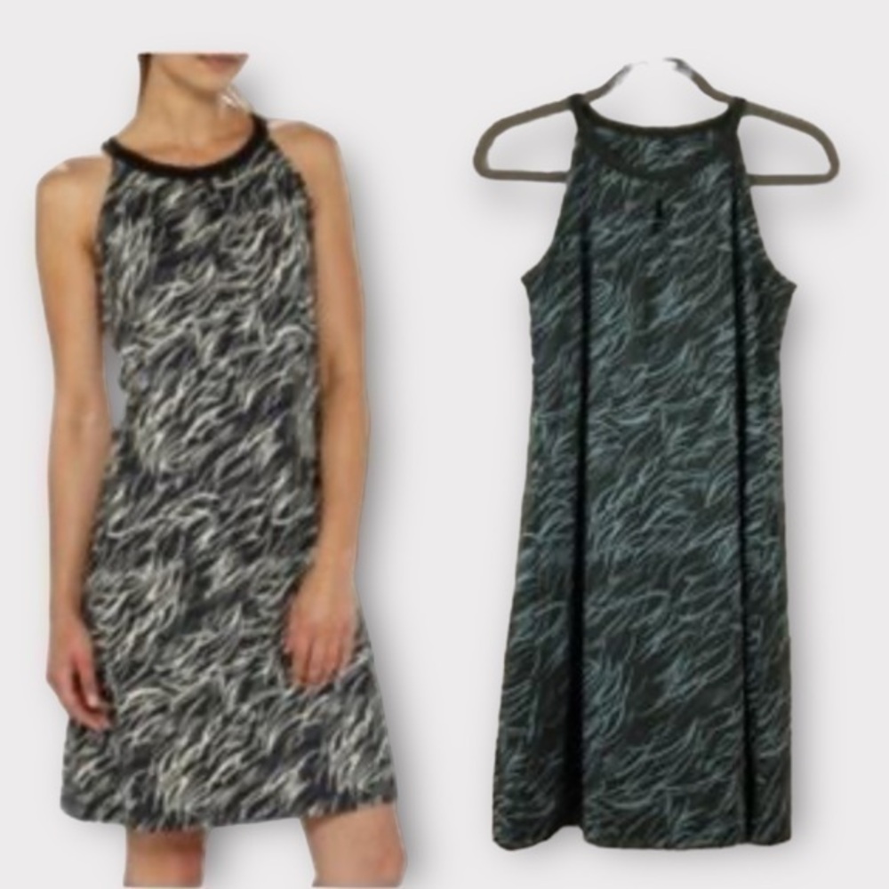 Patagonia green Halter Tall Pines Dress